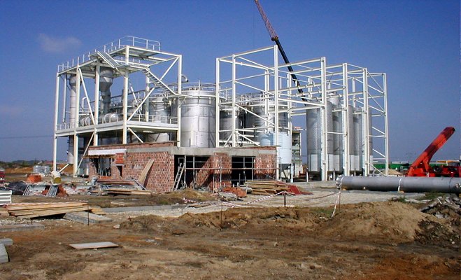 Construction of ethanol plant for Cargill Poland in Bielany Wrocławskie